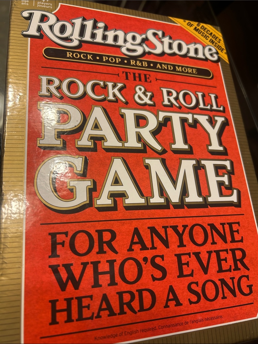 The rolling stone board game